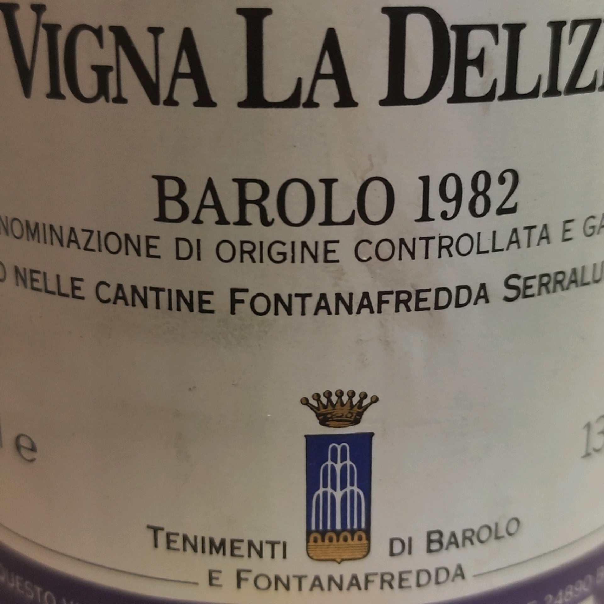 Barolo 1982