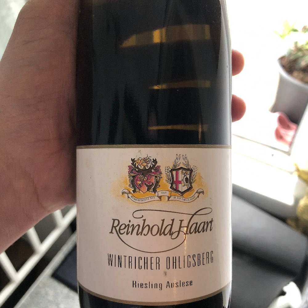 VDP Wintricher Ohligsberg Reinhold Haart 2002 Riesling AUSLESE Mosel