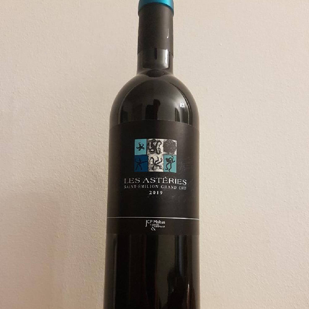  Les Astéries Grand Cru 2019 Saint-Émilion AOC JCP Maltus