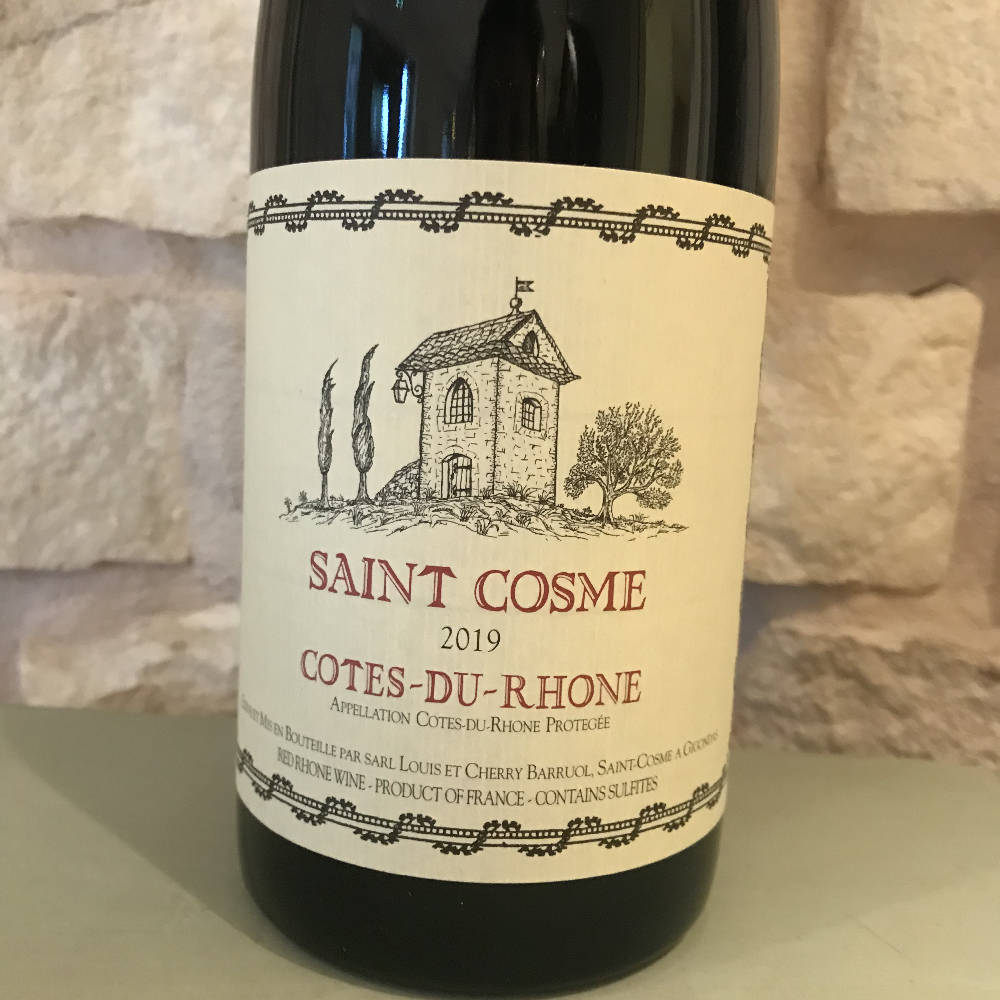 DOMAINE SAINT COSME - CÔTES DU RHÔNE ROUGE 2019