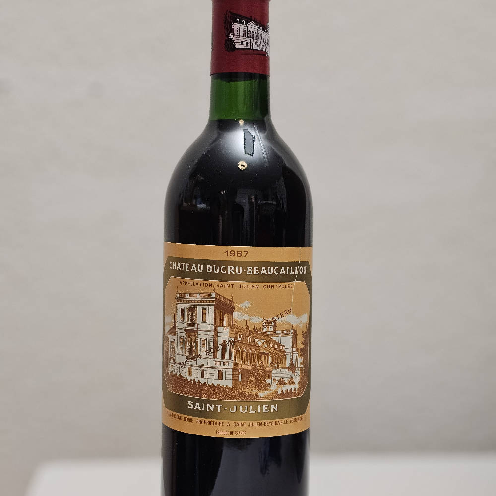 1。Chateau ducru beaucaillon 1987