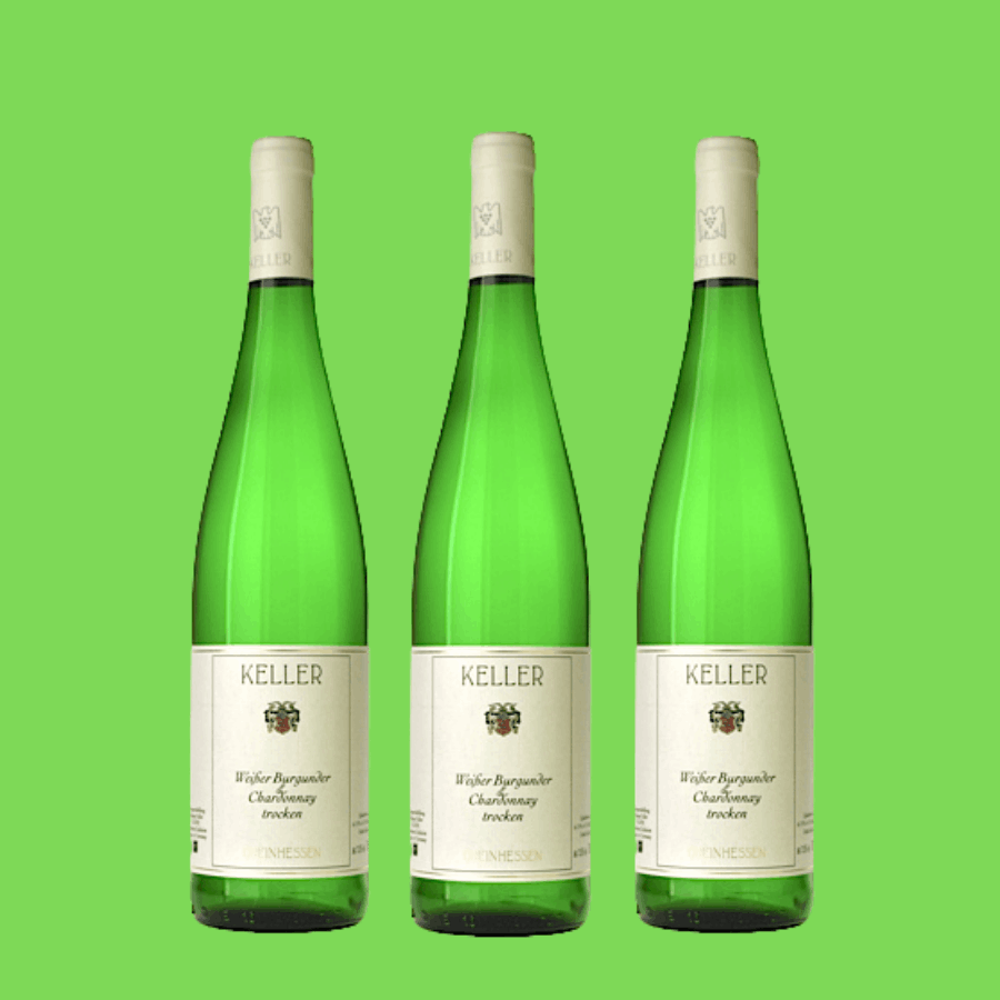 6 Fl. Klaus Peter Keller Weissburgunder Chardonnay 2018