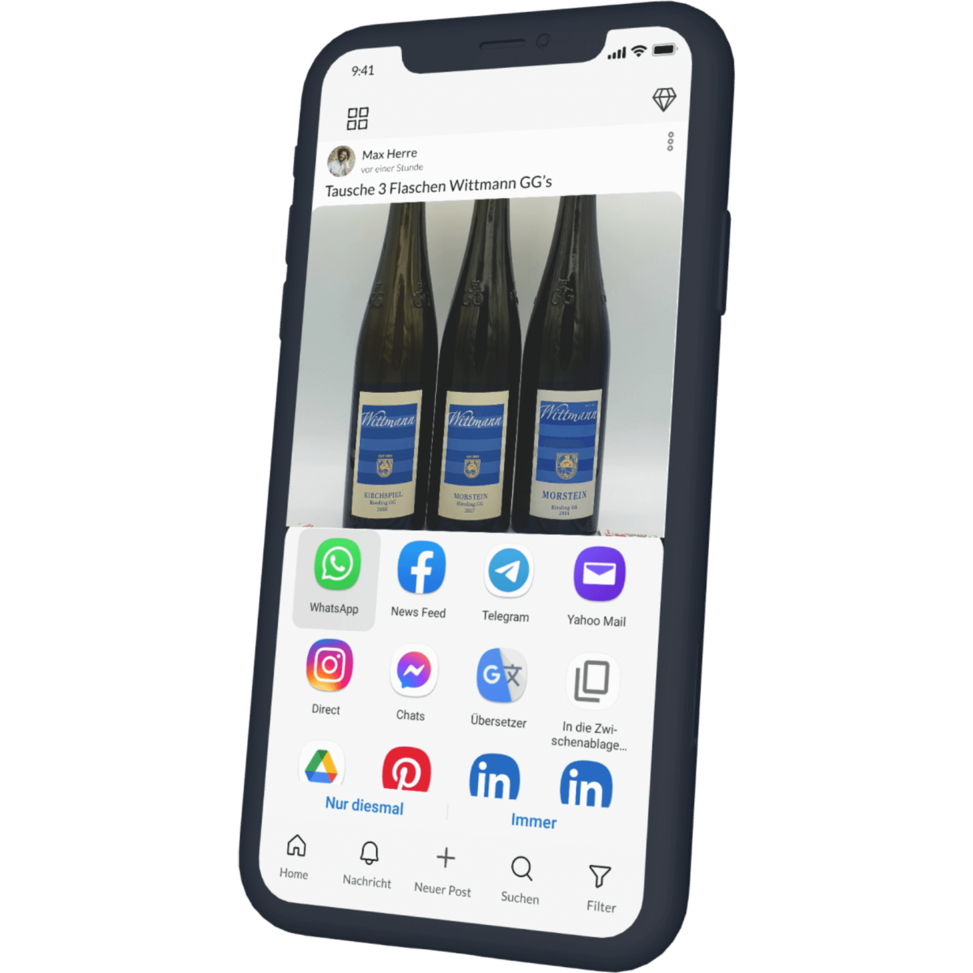 Flaschenpiraten App Share