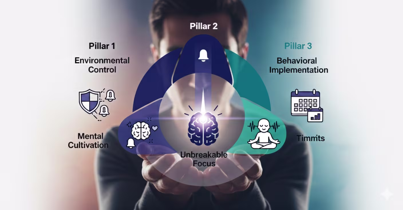 The Strategic Blueprint: Mastering Distraction Management for Unbreakable Focus