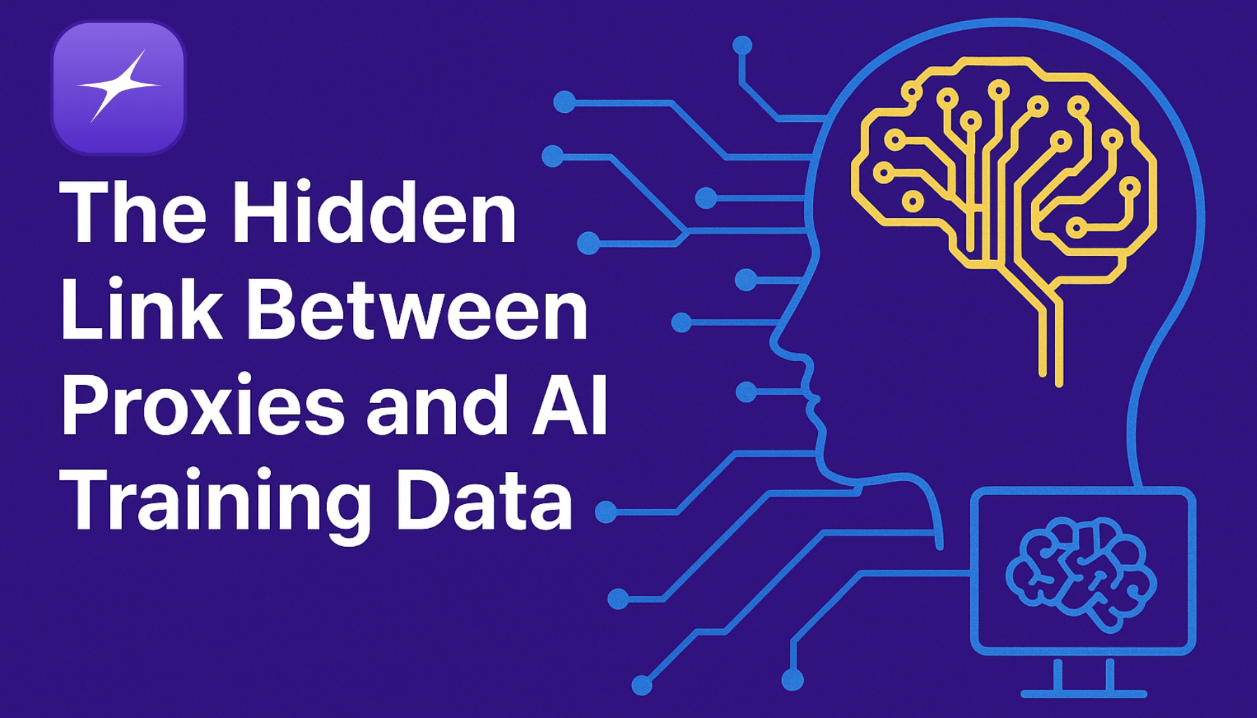 The Hidden Link Between Proxies and AI Training Data