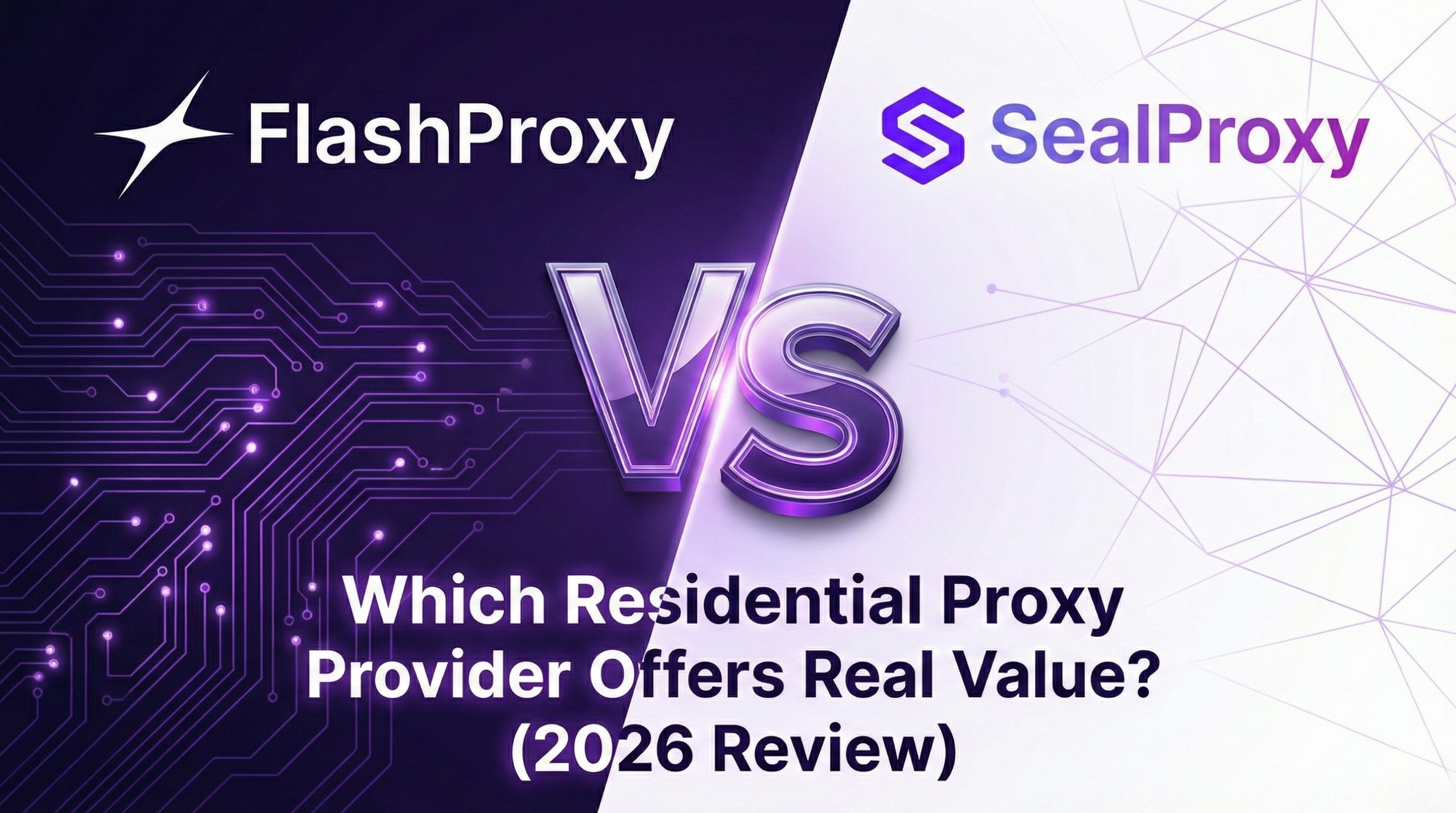 FlashProxy vs. SealProxy: Which Residential Proxy Provider Offers Real Value? (2026 Review)