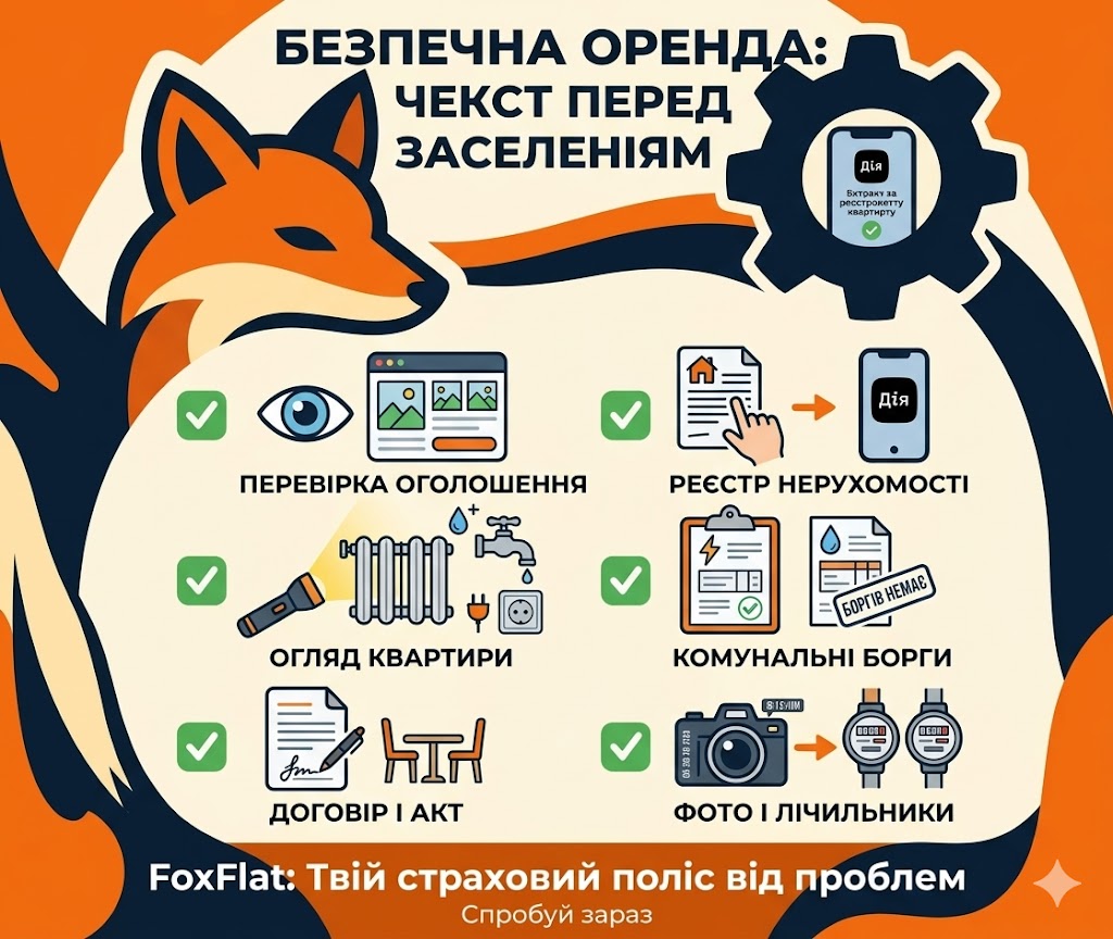 Як перевірити квартиру перед орендою: повний чек-лист