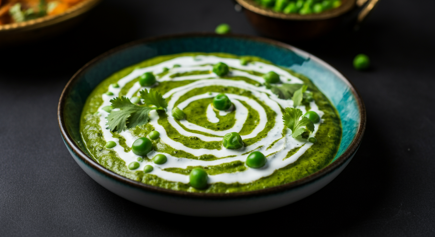 Methi matar malai (higher protien)