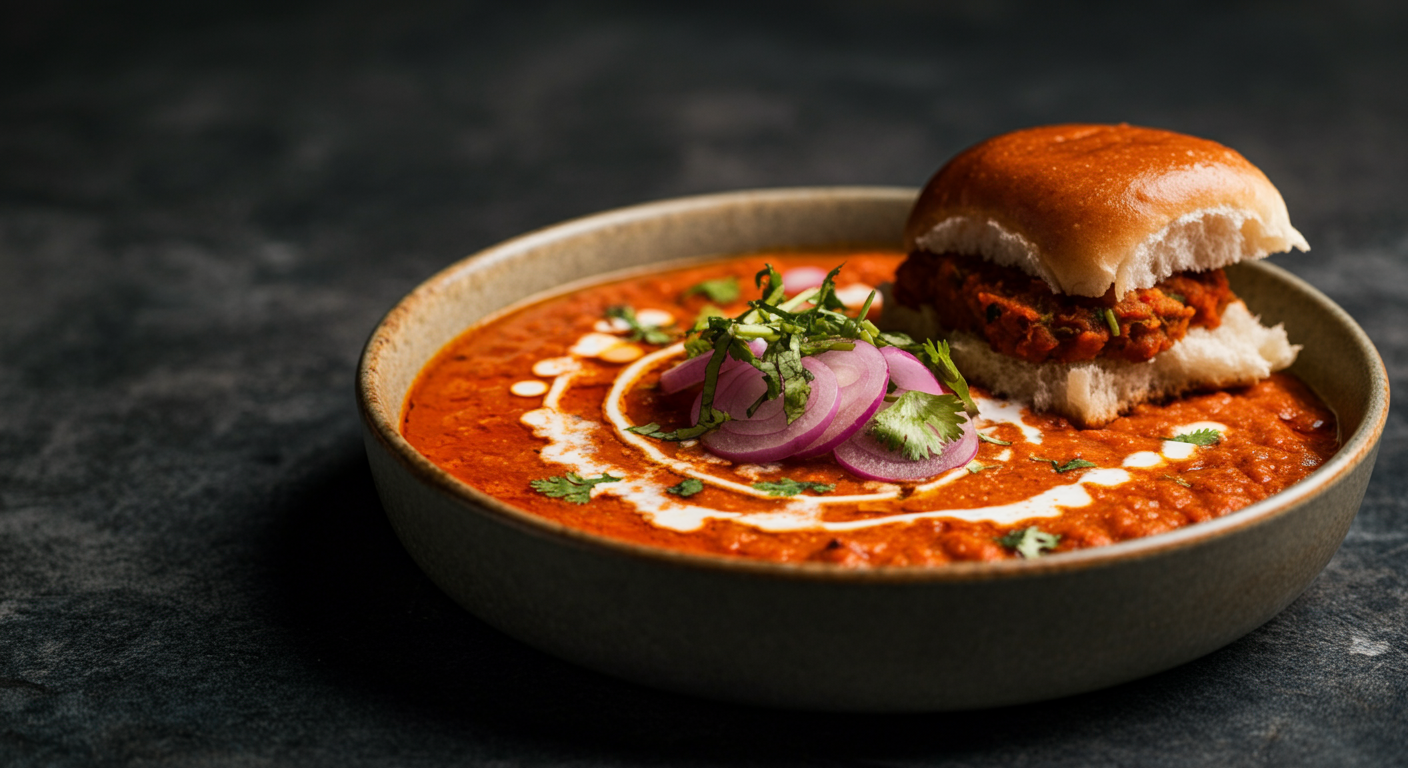 Savory Pav Bhaji with Tempeh and Chickpeas (High protein)