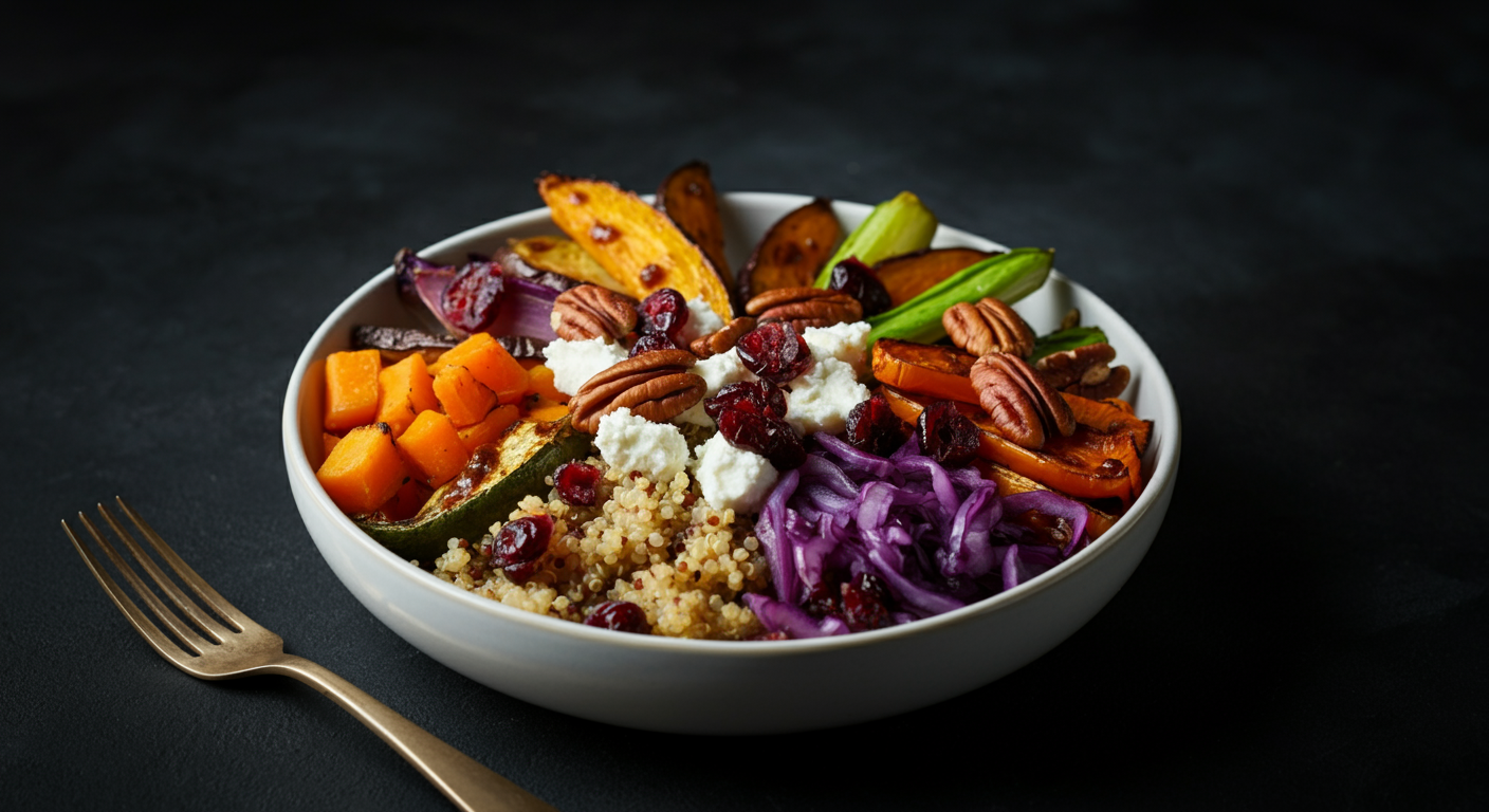 Forager Bowl with Maple-Dijon Dressing