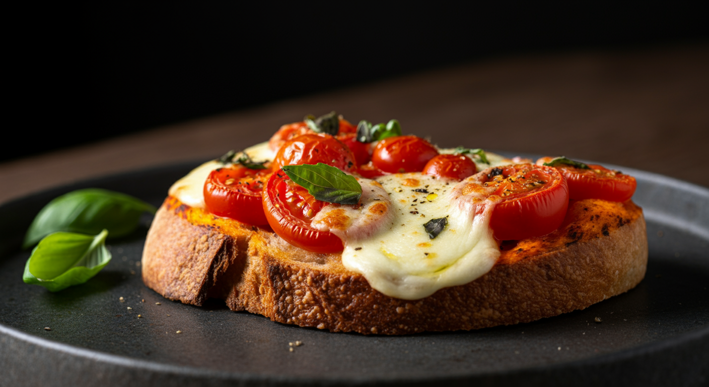 Mediterranean Sourdough Pizza Toast