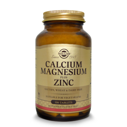 CALCIUM MAGNESIUM PLUS ZINC 100 TAB
