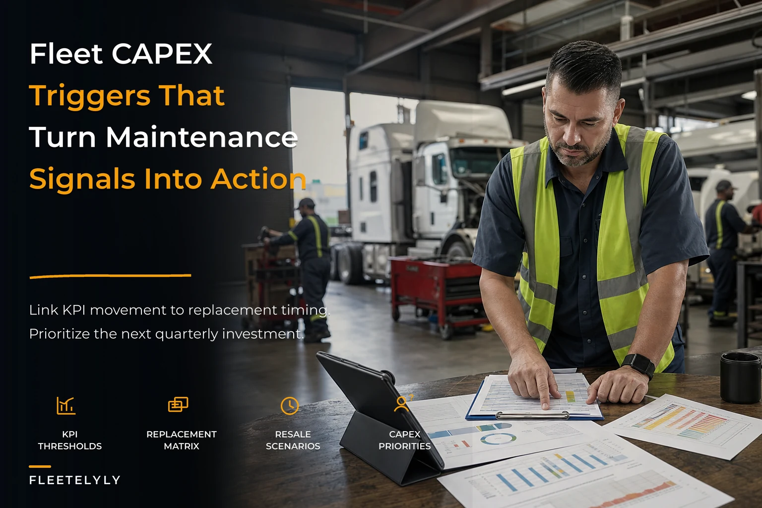A lifecycle cost & investment framework for mixed fleets: tie maintenance signals to CAPEX triggers