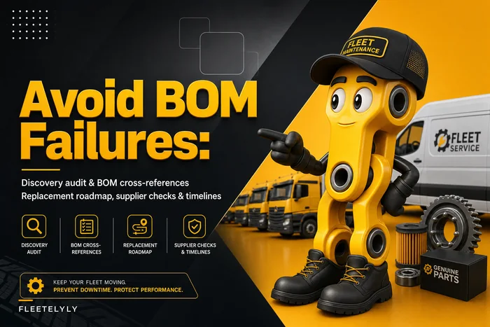 Avoid BOM failures: a practical obsolescence audit and replacement roadmap for mixed fleets