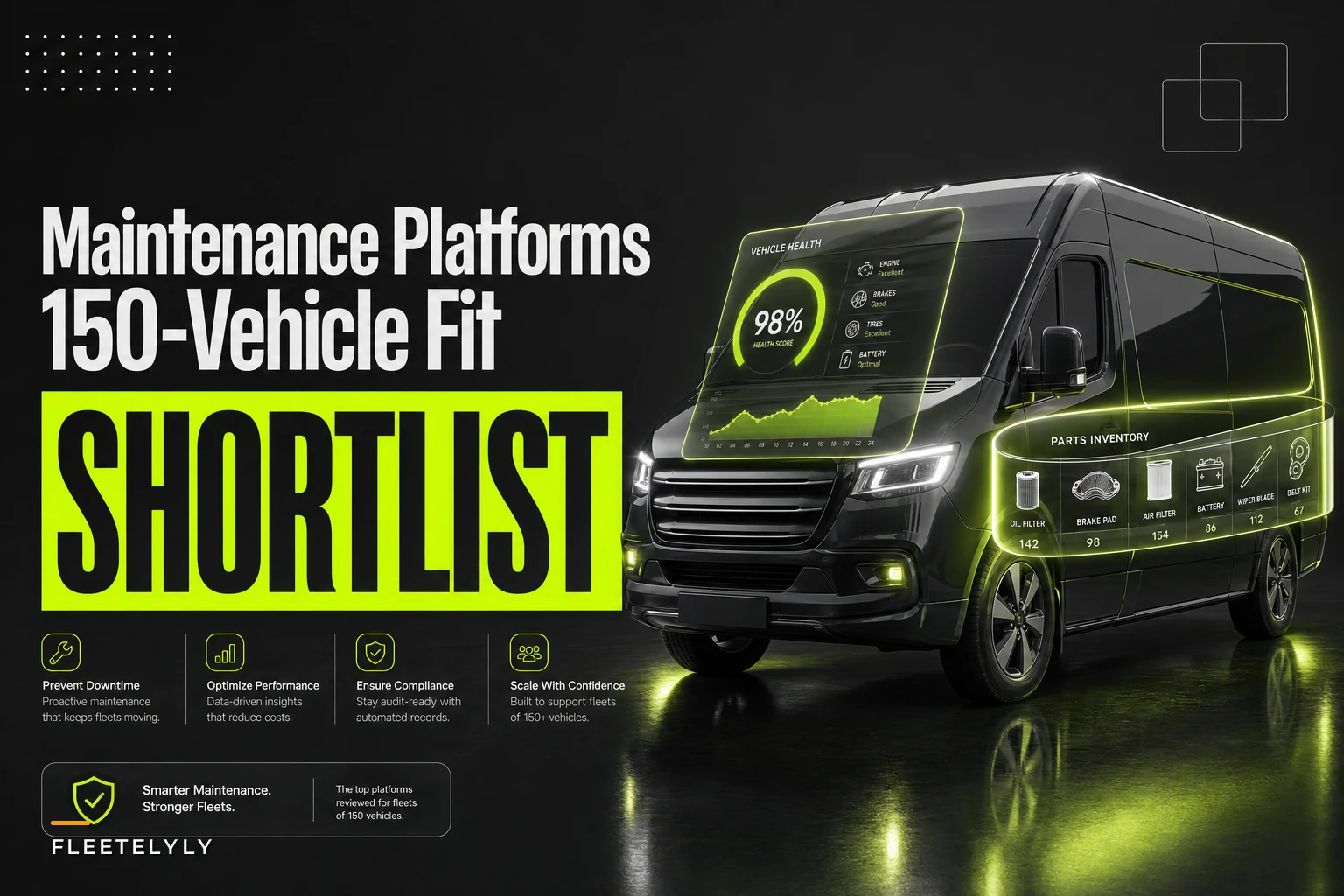 Buyer's Guide — 4 Fleet‑Maintenance Platforms Suited to a 150‑Vehicle Urban Delivery Fleet (Maintenance Scheduling, Parts Inventory, Mobile Mechanic App, Telematics‑Ready)
