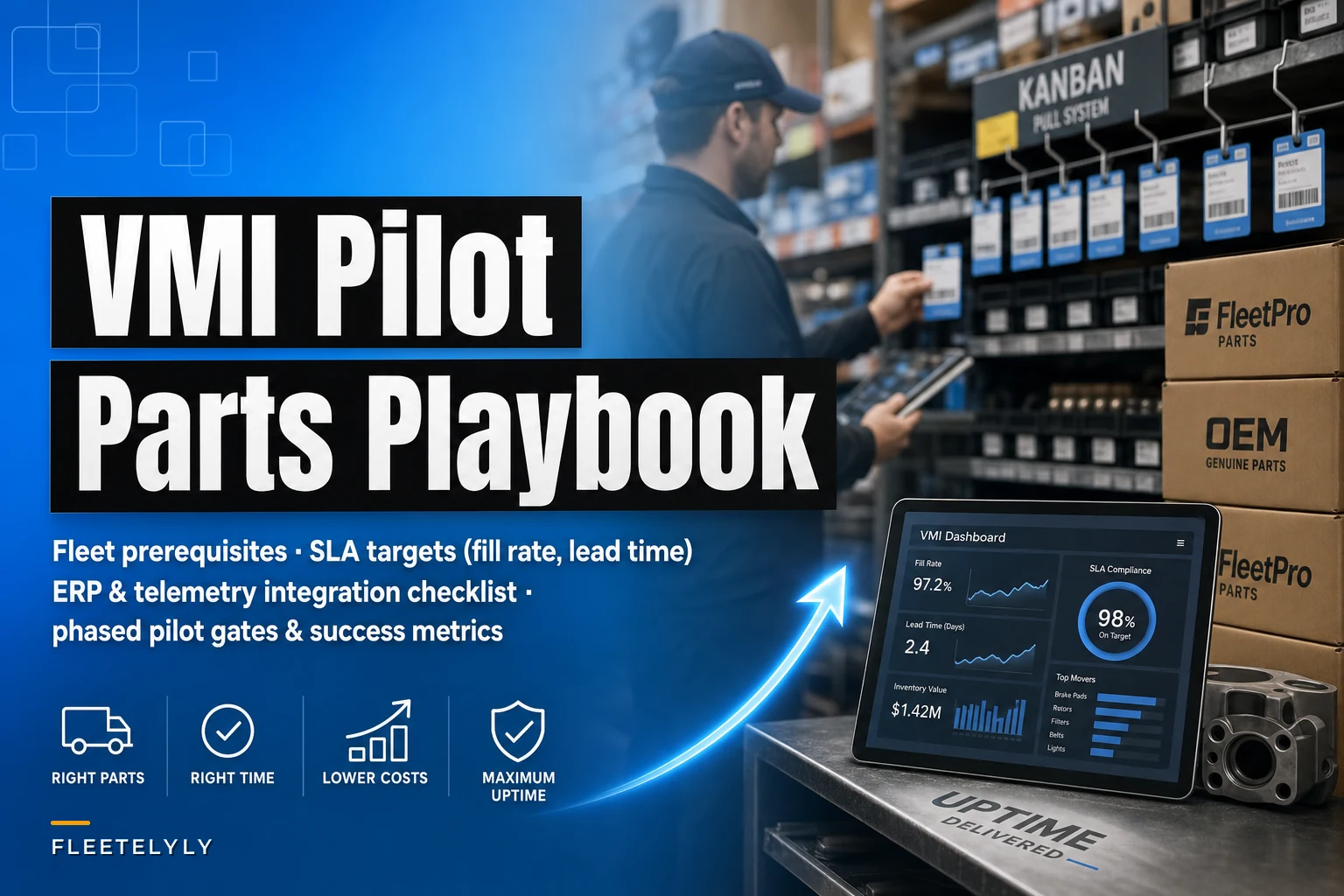 Don't let VMI stall your parts program: a pilot playbook for vendor‑managed inventory in fleets