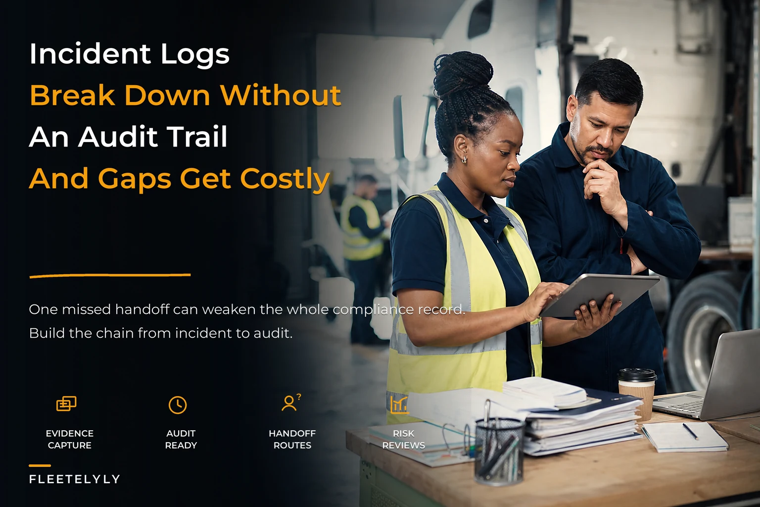Enterprise risk, safety and compliance for fleets: an incident‑to‑audit playbook