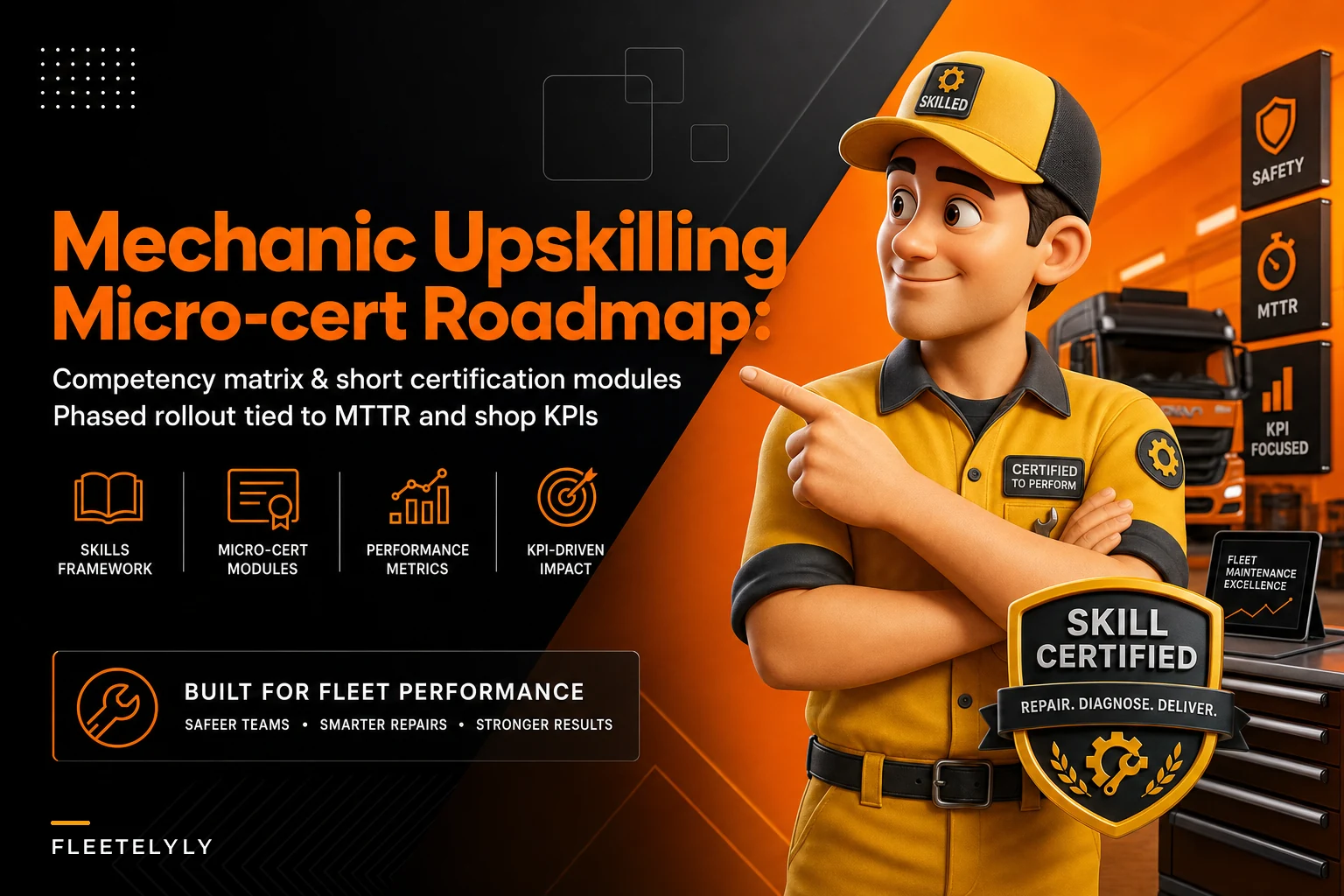 Mechanic upskilling and micro‑certification: a competency matrix and rollout plan for mixed fleets