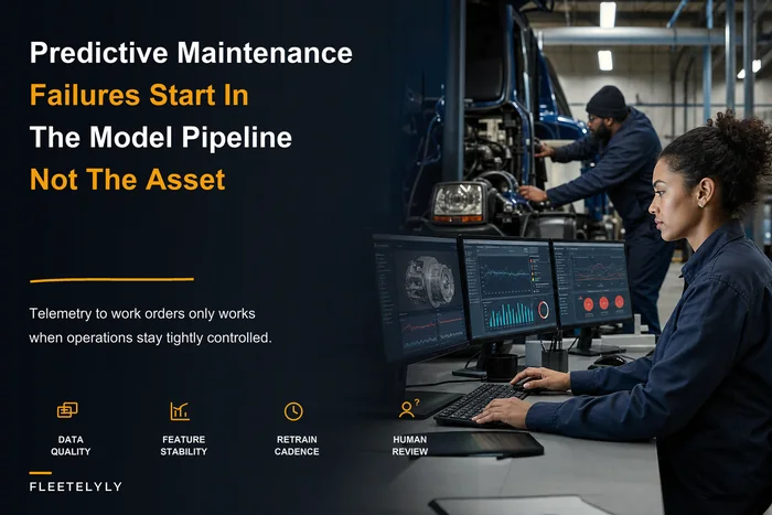 Predictive maintenance model operations: common pitfalls and an MLOps checklist