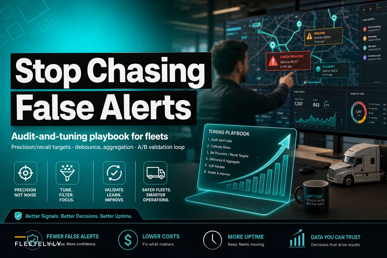 Stop chasing false telematics alerts: an audit-and-tuning playbook for fleets