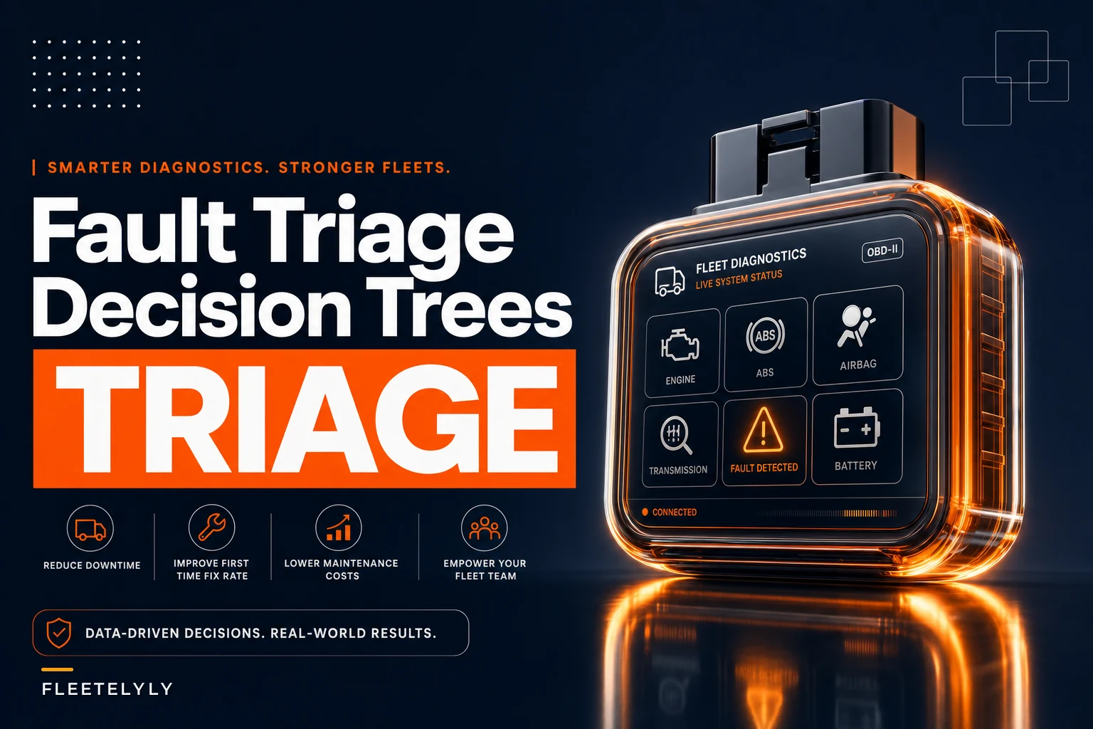 Telematics Fault-Code Triage: Decision Trees to Map Alerts to Immediate, Scheduled or Monitor Work Orders