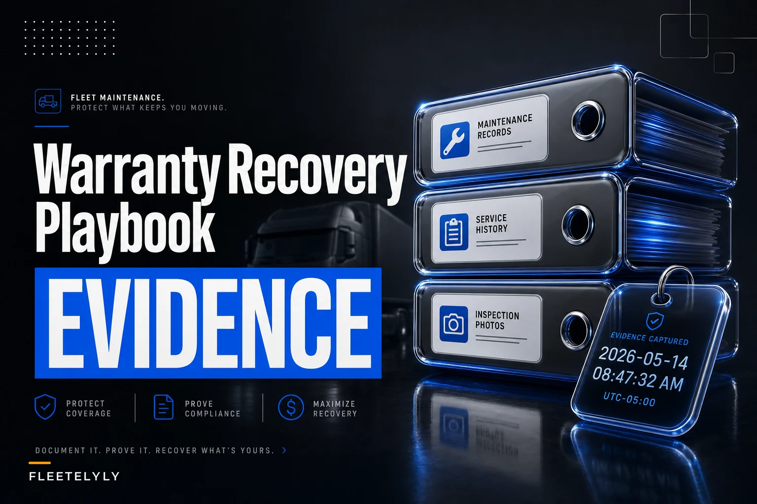 Warranty recovery playbook for fleets: evidence packages, timelines and escalation scripts