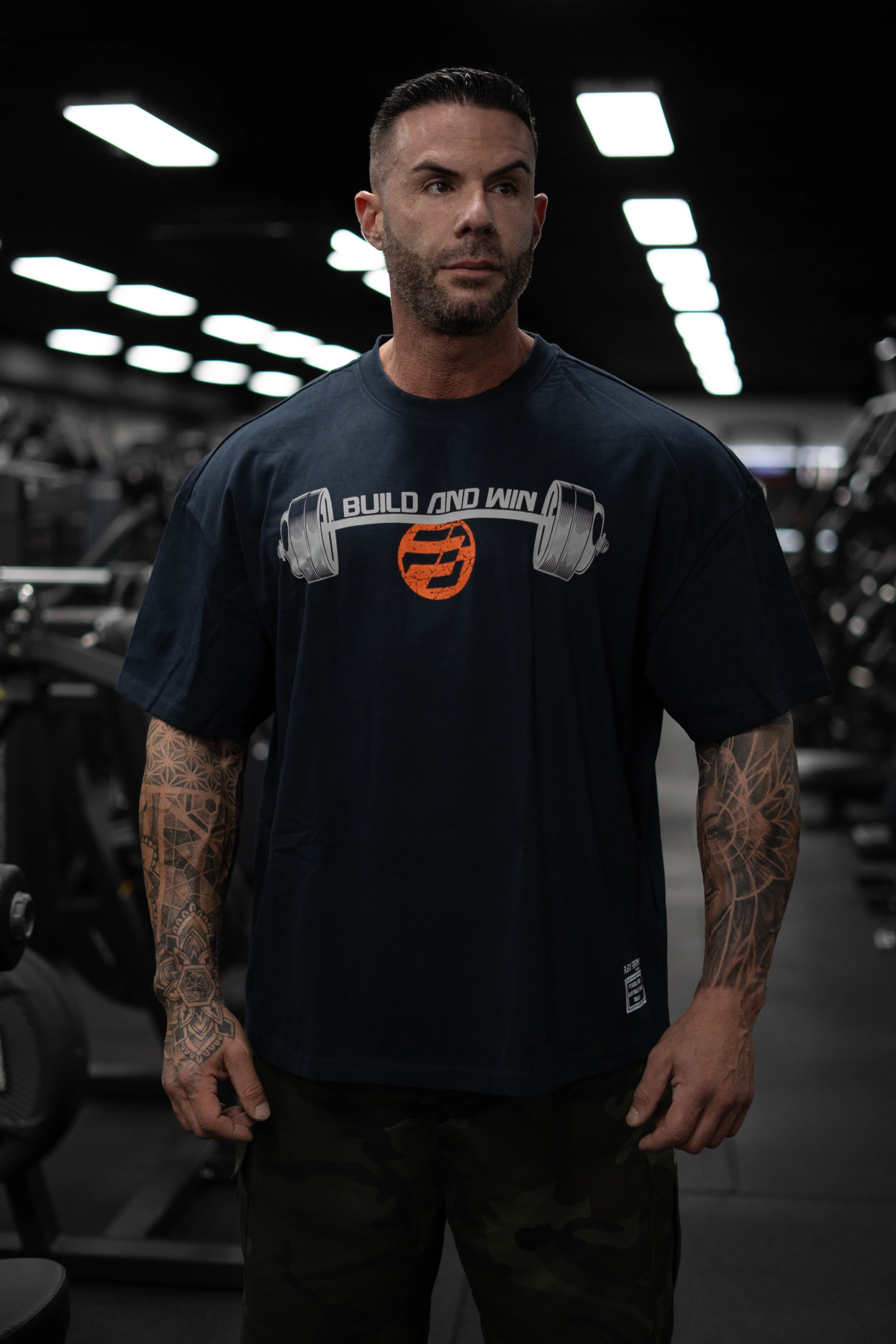 T-Shirt SUPEROVERSIZE OLYMPIC BAR BAW Men - Vista 1