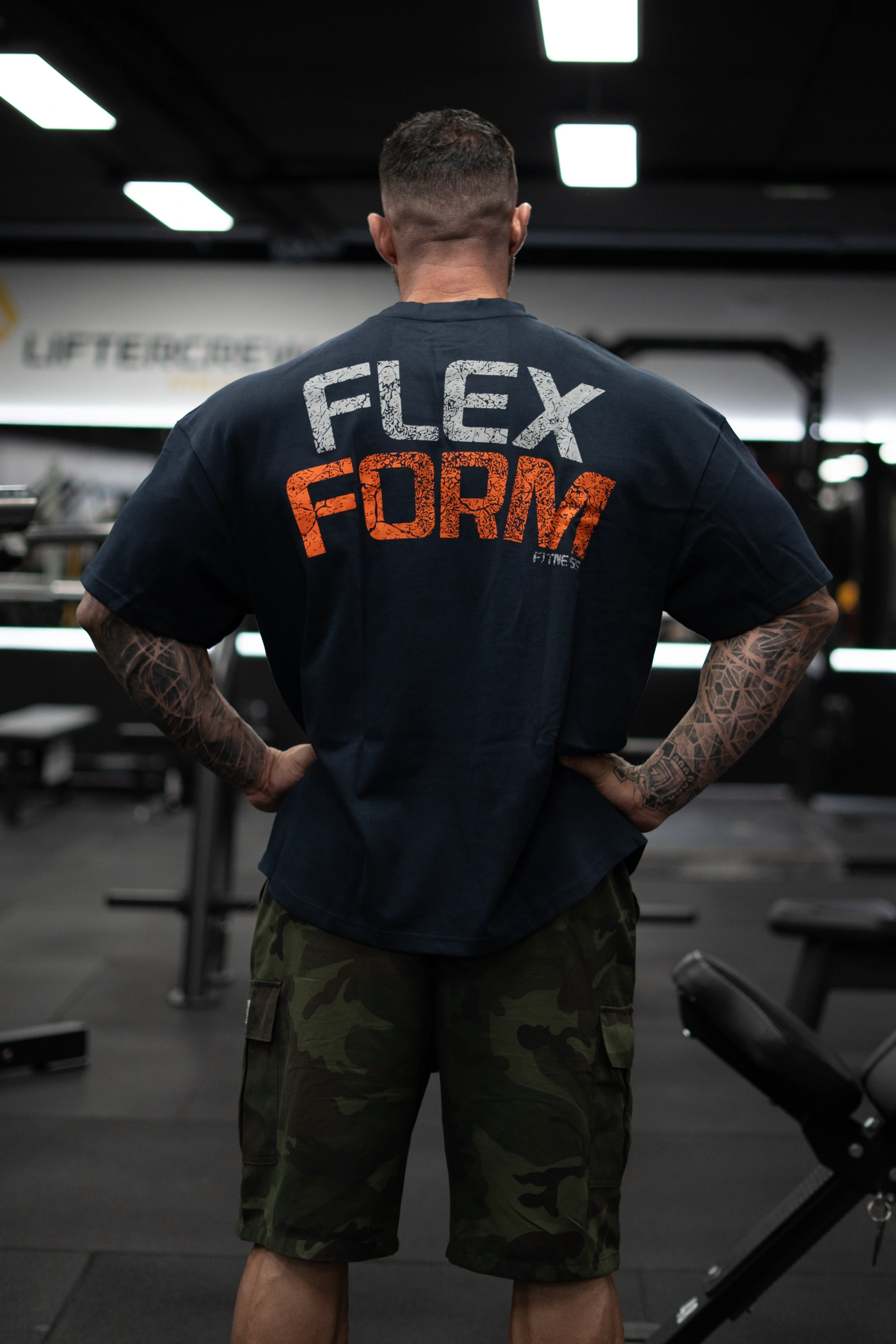 T-Shirt SUPEROVERSIZE OLYMPIC BAR BAW Men - Vista 2