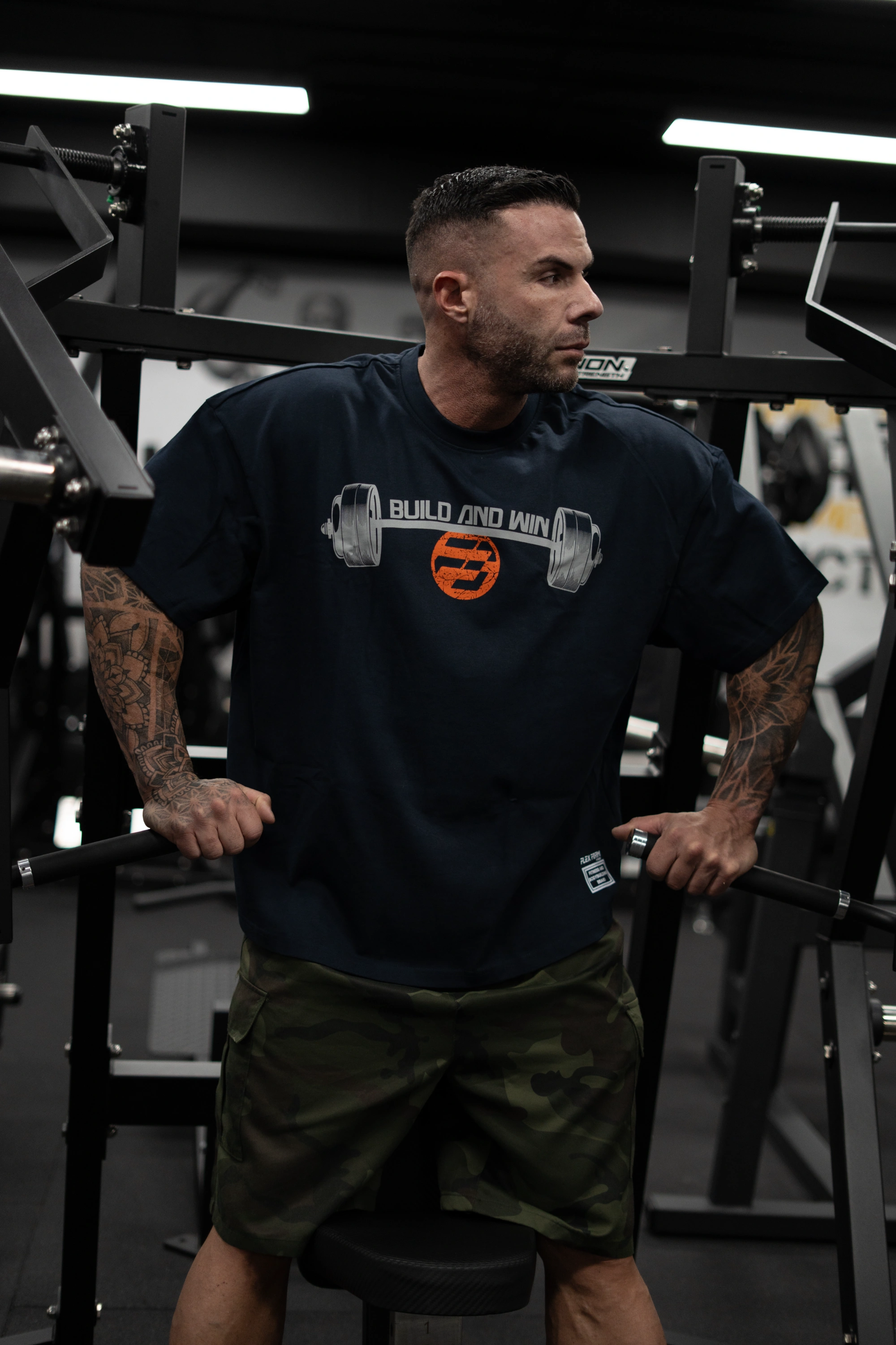 T-Shirt SUPEROVERSIZE OLYMPIC BAR BAW Men - Vista 3