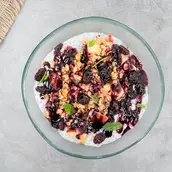 Apple Blueberry Yoghurt