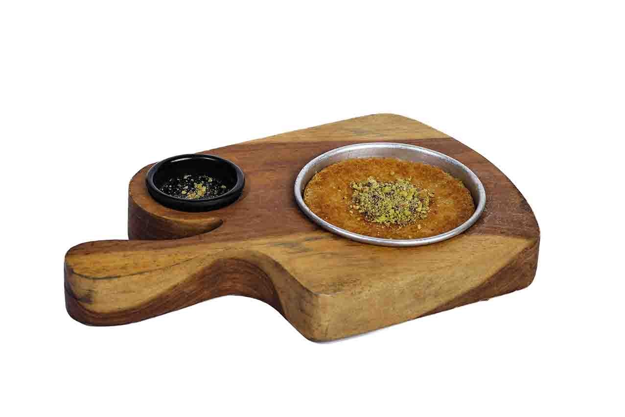 Kunafa on Charcoal with Cheese