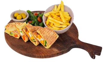 Grilled Halloumi Cheese Sandwich