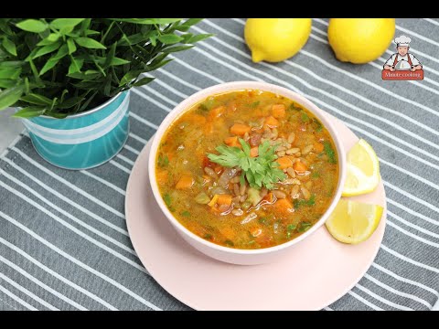 Orzo Pasta Soup with chicken