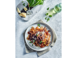Pulled Beef Linguine