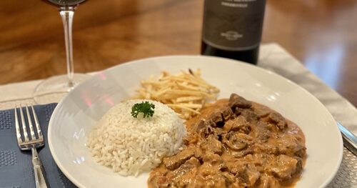Russian Beef Stroganoff