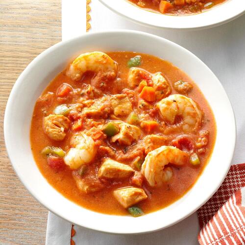 Seafood soup