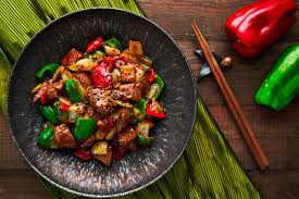 Sizzling Beef with Veggies