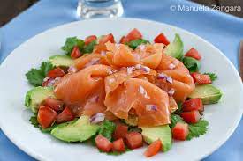 Smoked Salmon Salad