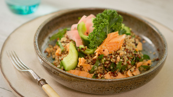 Smoked Salmon and Quinoa Salad