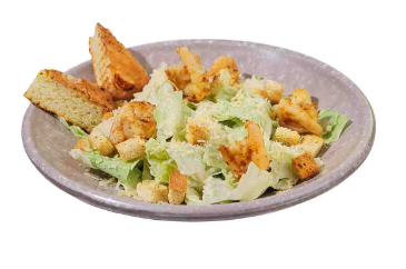 Caesar Salad with Shrimps