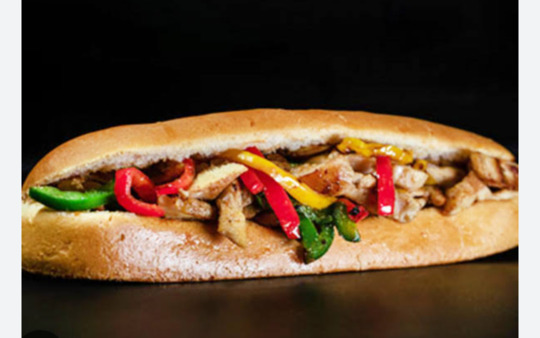 Chicken fajitas Sandwich