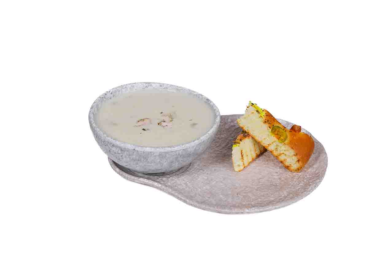Creamy Chicken & Mushroom Soup