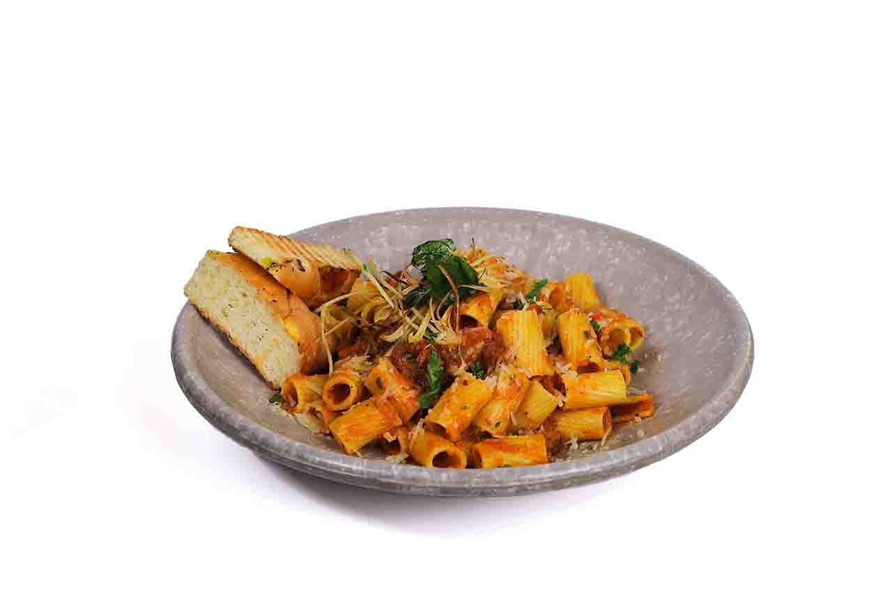 Rigatoni Osso Buco: Milanese Style