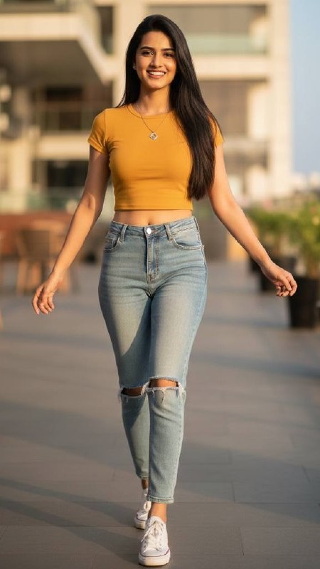 Ria Patel, 24, Vastrapur Ahmedabad — Gujarati-speaking AI Companion on Flingo