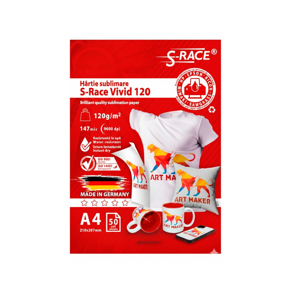 Felix Schoeller S-RACE Vivid 120 Papel Sublimación A4