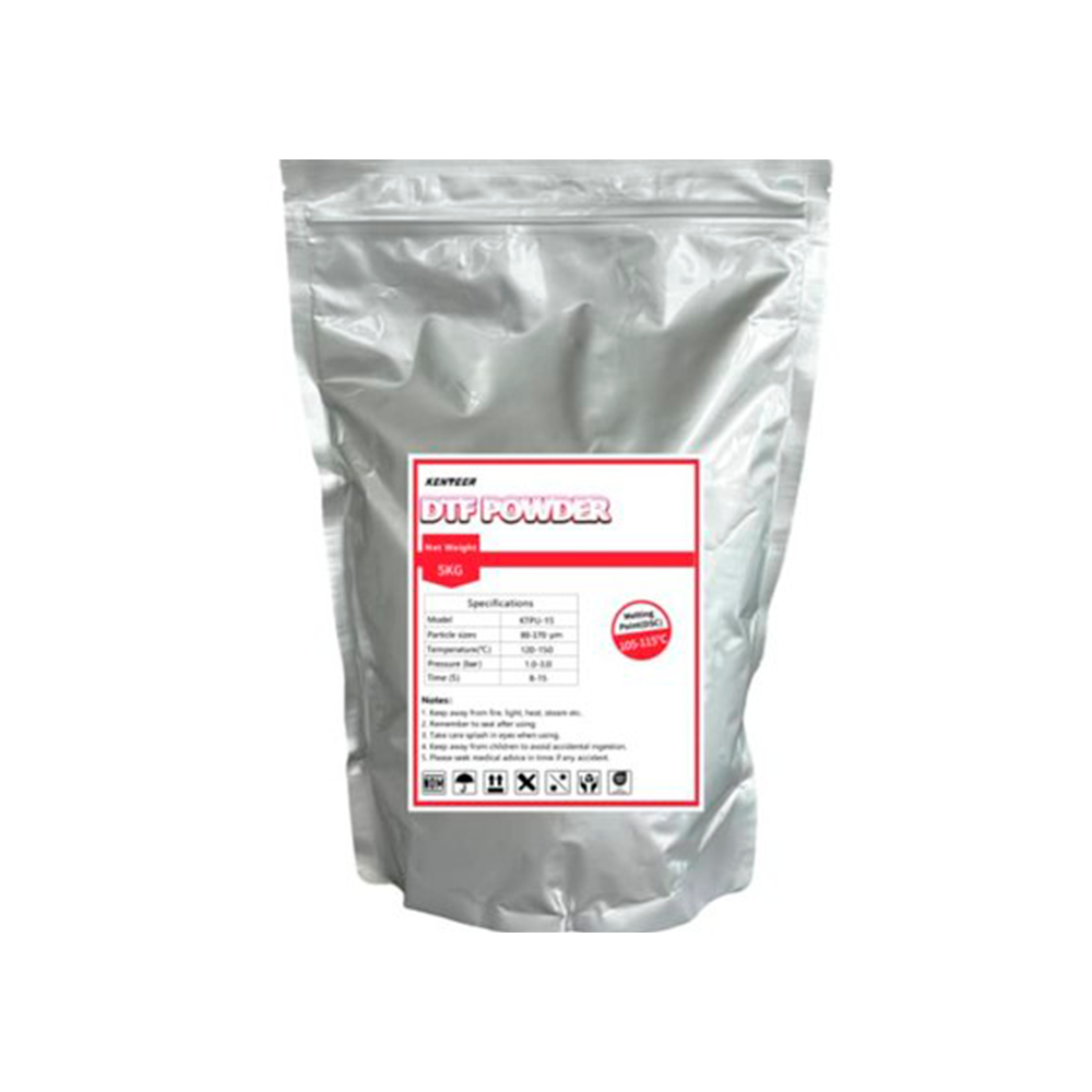 Polvos adhesivos DTF blancos 5kg.