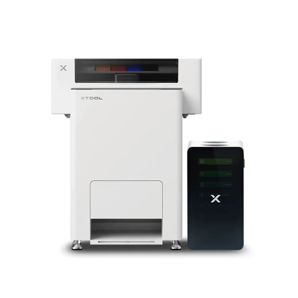 Impresora xTool Apparel Printer, horno OS1 y purificador SafetyPro™ AP2