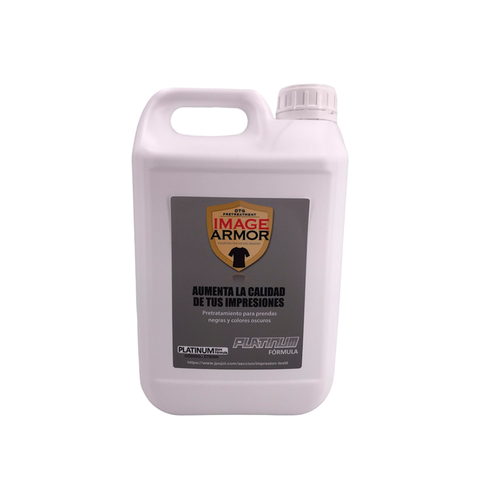 Imagen Armor Platinium pretratamiento tejidos oscuros y negro