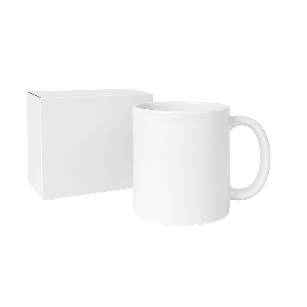 Taza sublimación blanca calidad AAA con caja 11 Oz