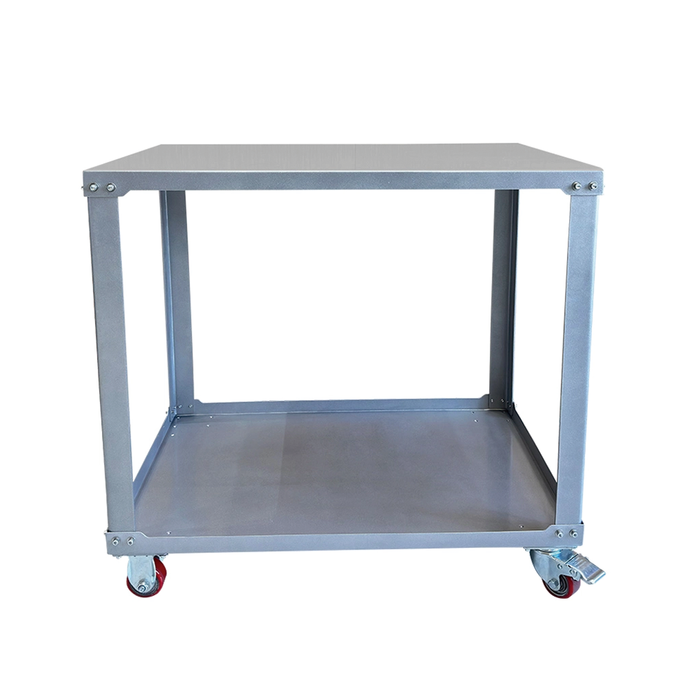 Mesa con ruedas para plancha 1 estación 80x74x54cm 3
